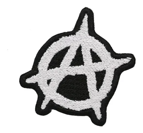Parche Aplique Bordado Punk Anarquia Anarchy Mod7