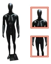 Comprar Manequim Masculino Preto Completo Cabeça De Ovo+ Base Loja