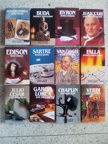 Colección Biblioteca Salvat De Grandes Biografías 