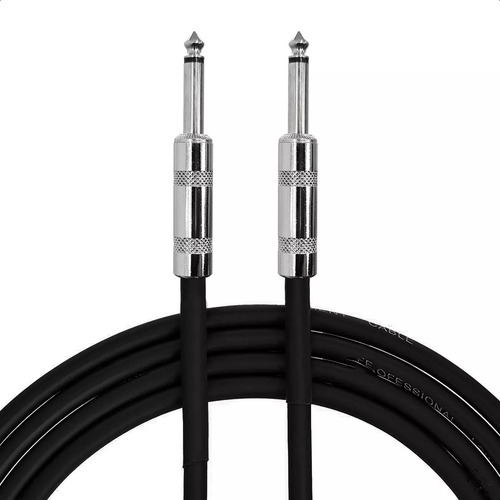 Cable Audio Guitarra Instrumentos Plug - Plug Cromado 5m