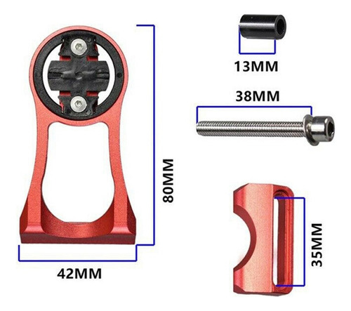 Base Ciclocomputador Garmin Wahoo Cateye Igpsport Gopro