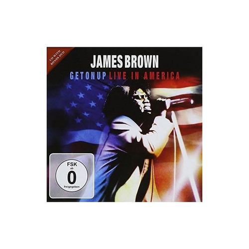 Brown James Get On Up: Live In America Usa Import Cd Nuevo