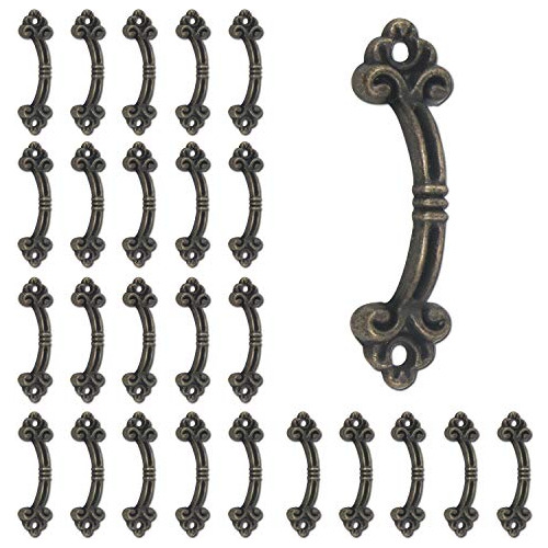 25 Pcs Antique Decorative Handle Pull For Box Jewelry P...