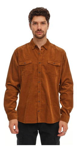 Camisa Reef Irving Corduroy - Hombre