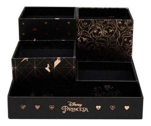 Imagem 3 de 7 de Organizador De Mesa Licenciados Disney Personagens 5 Peças