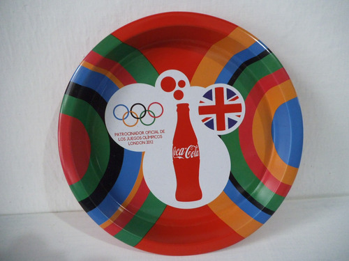 Imagen 1 de 3 de Charola De La Coca Cola Juegos Olimpicos 2012