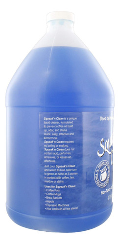 Limpiador De Cafeteras Squeak'n Clean, Quitamanchas, 1 Galón