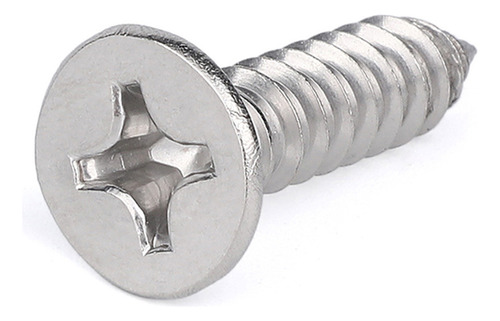 Tornillos Autorroscantes Cabeza Plana Acero Inox 304 M4250