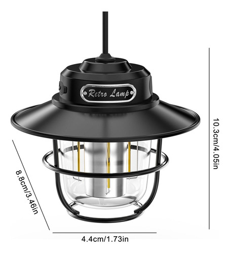 Luces Para Al Aire Libre Linterna De Camping Led Portátil De