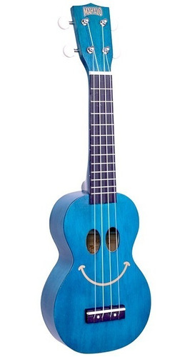 Mahalo Smile Ukelele Soprano Aquila Funda 