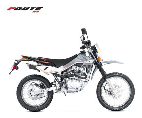 Imagen 2 de 7 de Motocicleta Carabela Route 125 Plata