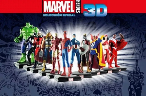 Figura Marvel 3d Num 6 Ultron + Fasciculo Salvat Nuevo
