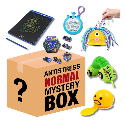 Antistres Mystery Box Fidget Pop It Cubo Squishy - Miltienda