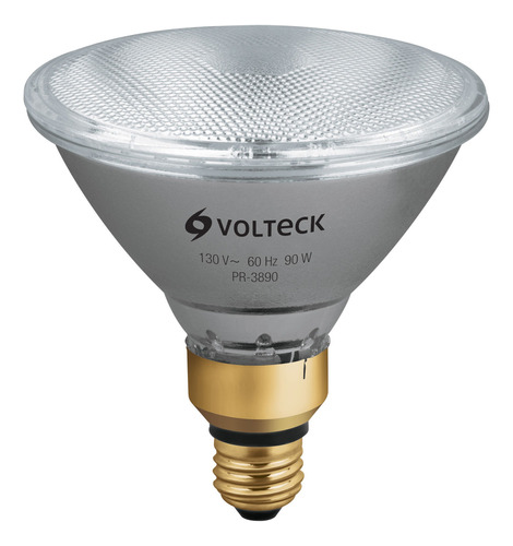 Foco De Halógeno Tipo Par 38, 90 W, Volteck, 47250