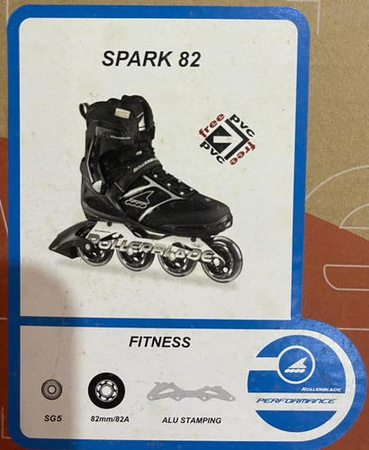 Patines Rollerblade Spark 82 Aluminio Sg5 82 Mm Nuevo