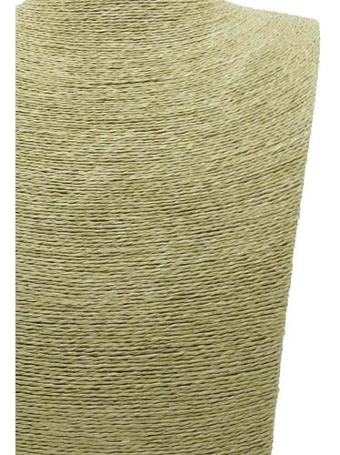 Busto De Mdf Revestido Em Sisal Para Colar - 43 X 25 Cm