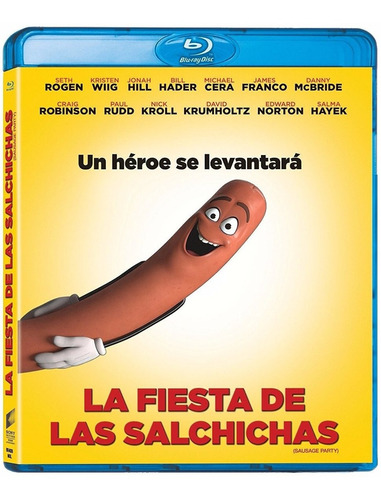 La Fiesta De Las Salchichas Sausage Party Pelicula Blu-ray