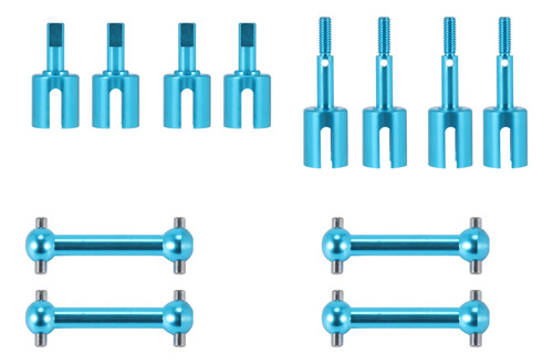 Juego De Juntas Metálicas Dog Bone Diff Cup Para Tt01 Tt-0