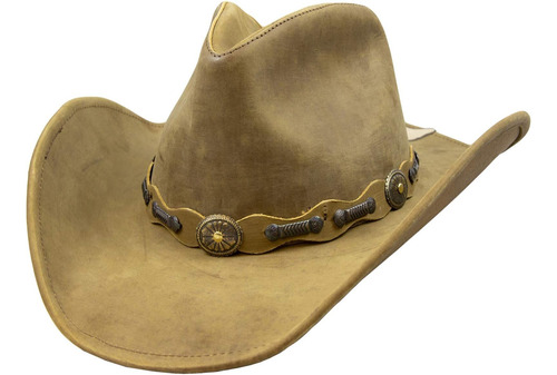 Stetson Cowboy Para Hombre, Piel Envejecida Oxidada, Extragr