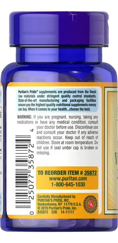 Suplemento Puritan's Pride De Vitamina D3, 10 000 Ui, 200 Ml
