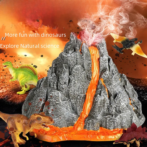 Static Volcano Model - Diy Volcano Model Eruption Experiment