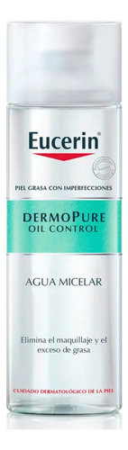 Agua Micelar | Piel Grasa | Eucerin Dermopure | 200ml