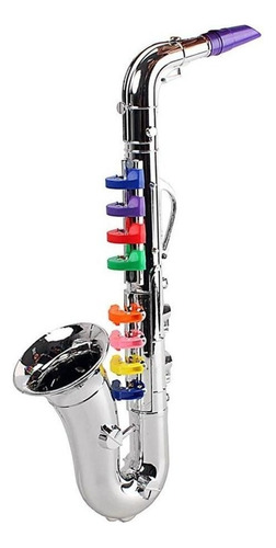 Sliver Musical Infantil Saxofone Para Instrumento De Ensino