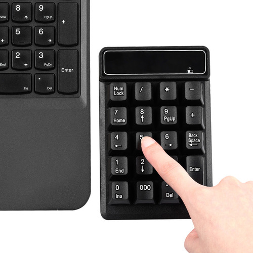 Teclado Numérico De 2,4 Ghz Teclado Inalámbrico Mechanical F
