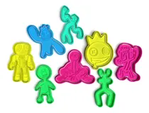 Comprar Pack X7 Cortantes Galletitas Rainbow Friends