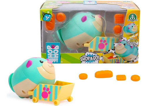 Figura Hop Hop Puppy Con Carrito Gato