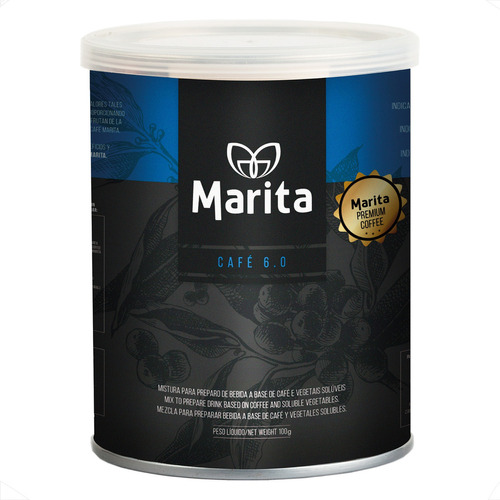 Café Marita 6.0 Solúvel Memória Libido Falciforme Original