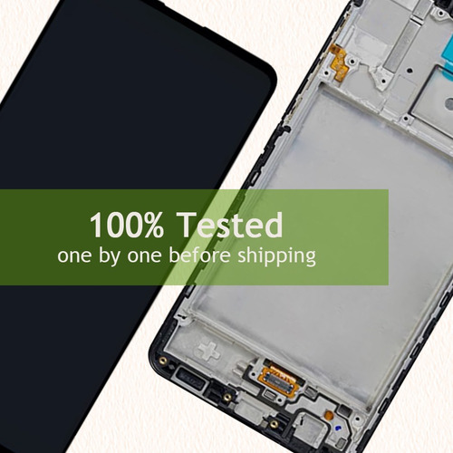 Para Samsung A21s Sm-a217f/m Pantalla Lcd Con Marco