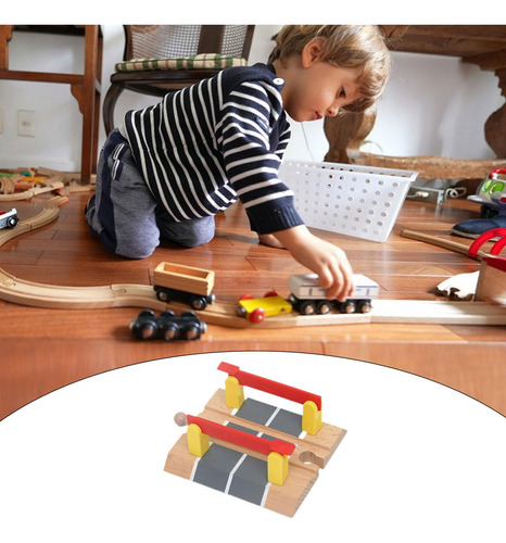 Accesorios De Tren De Madera, Accesorios De Doble Barra