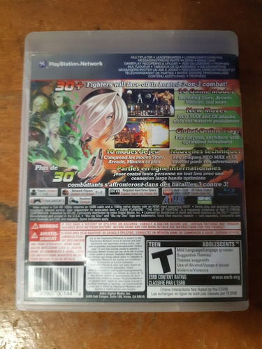 The King Of Fighters Xiii Ps3 Mídia Física Original Completo