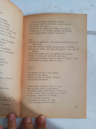 Libro Tercera Residencia Pablo Neruda