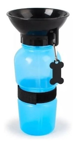 Dispensador Agua Mascota  500ml Botella Portátil 