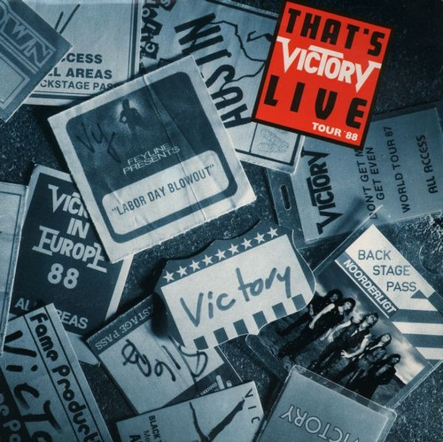 Victory - That's Live (tour '88) Cd Like New! P78