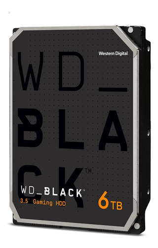 Wd_black - Disco Duro Interno Para Juegos De 6 Tb -  Rpm, S.