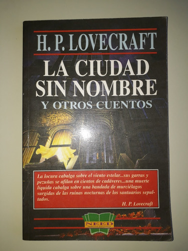 H.p. Lovecraft La Ciudad Sin Nombre Y Otros Cuentos 