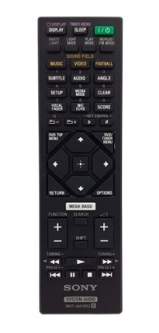 Control Remoto Sony Av System Audio Video Rmt-am120u