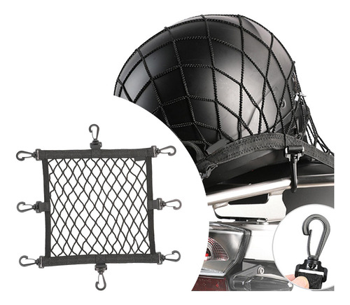 Red De Carga Para Almacenamiento De Casco De Motocicleta,