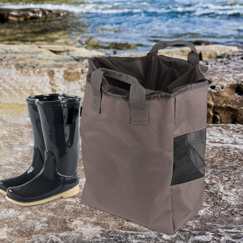 Práctica Bolsa De Almacenamiento Para Botas De Lluvia, Tela