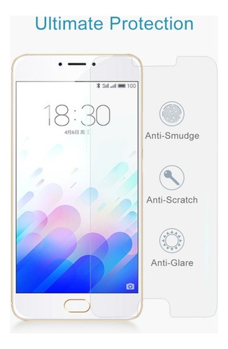 100 Unidades De Gel Templado For Meizu M3 Note/meilan Note