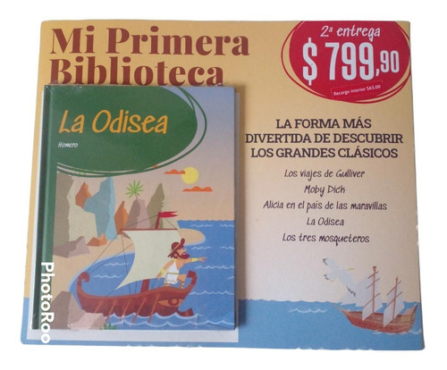 Mi Primera Biblioteca N° 2. La Odisea. Homero.