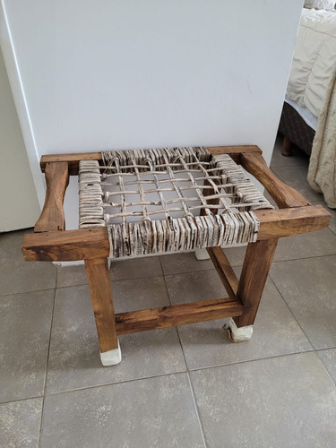 Silla - Banco Matera De Tiento Vacuno