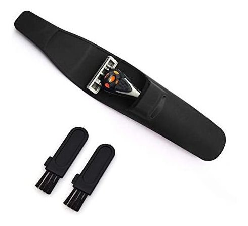 Funda Viaje Afeitadora Silicona + Cepillos Limpieza (1 Ud)