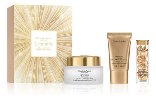 Set De Cuidado De La Piel Elizabeth Arden Ceramide Lift And