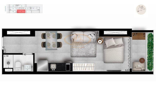 Apartamento Com 1 Dormitório(s) Localizado(a) No Bairro Vila Nova Conceição Em São Paulo / São Paulo - 5515:910497
