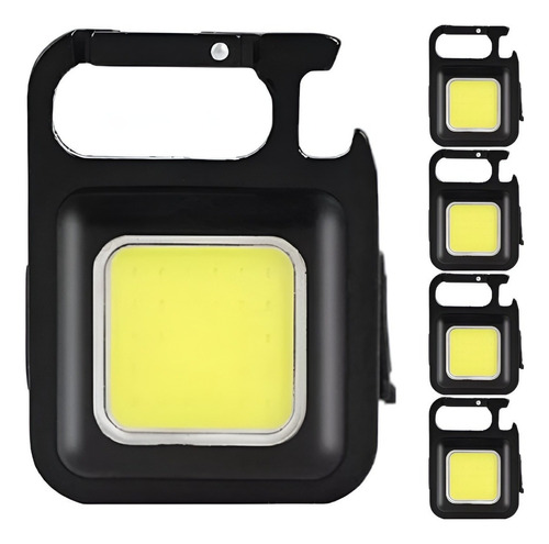 5 Linterna Led Lampara Camping Linternas Tacticas Recargable