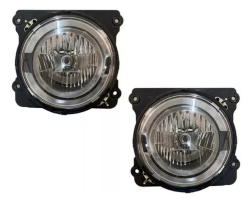 Kit Par Farol E Led Lanterna Pisca Vw Constellation 2023 12v